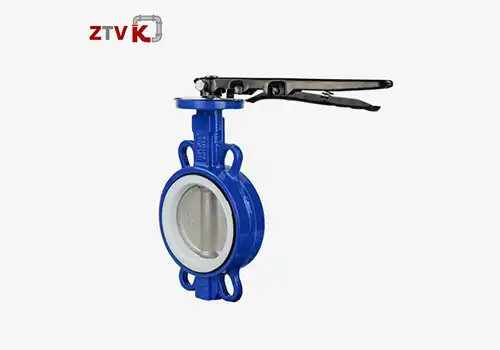What are the requirements for a butterfly valve for water line supply codes?